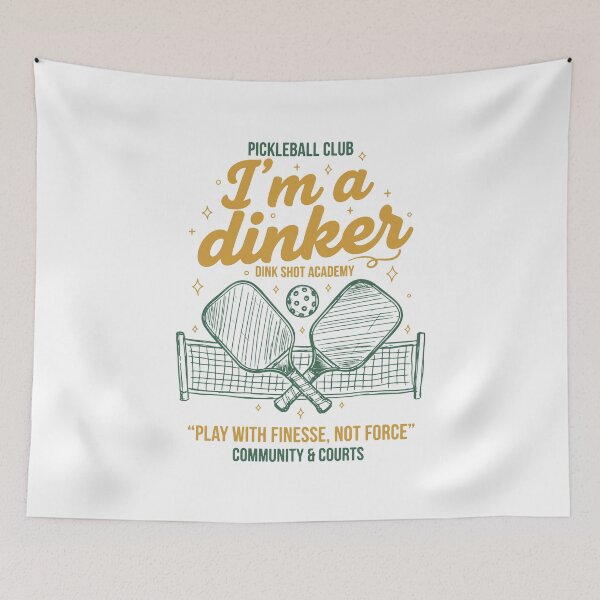 Artikelvorschau, Pickleball Funny Player Im A Dinker Love entworfen und verkauft von LuminOrb.