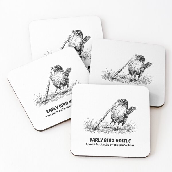 Item preview, The Great Worm Struggle - American Robin designed and sold by bapupa.