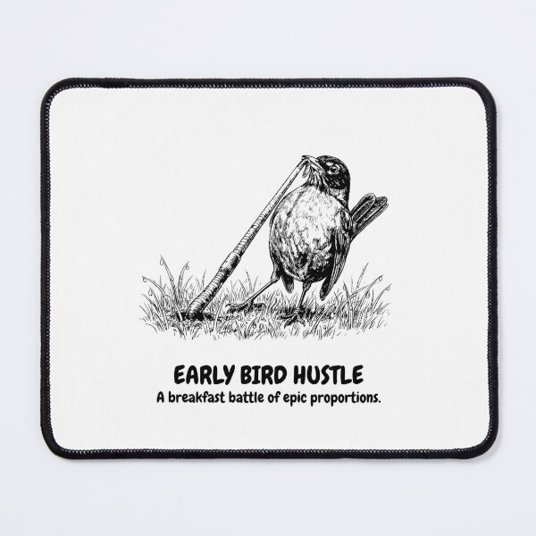 Item preview, The Great Worm Struggle - American Robin designed and sold by bapupa.