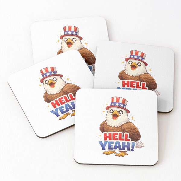 Item preview, Hell Yeah Eagle designed and sold by LoopyPop.