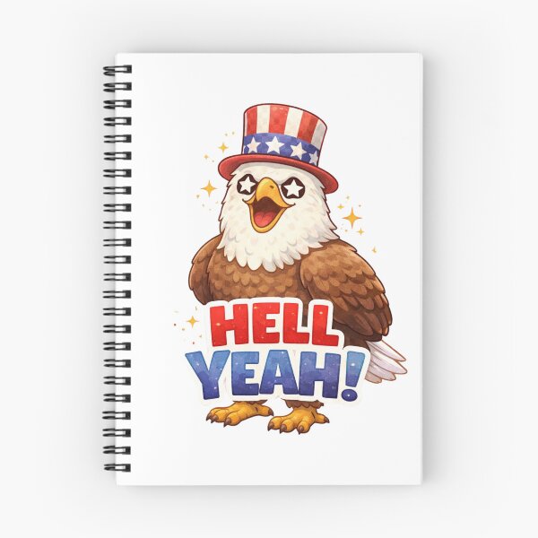 Item preview, Hell Yeah Eagle designed and sold by LoopyPop.