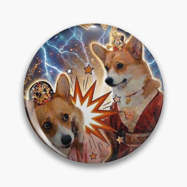 Item preview, Pet Drama Corgi – Funny Dramatic Dog Meme Chaotic Cute Corgi Design designed and sold by aiqdelicia.