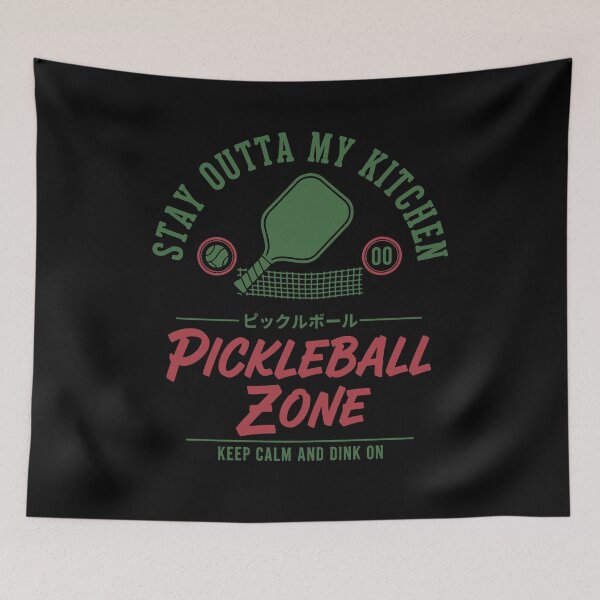 Item preview, Pickleball Funny Player Stay Outta My Kitchen Zone designed and sold by LuminOrb.