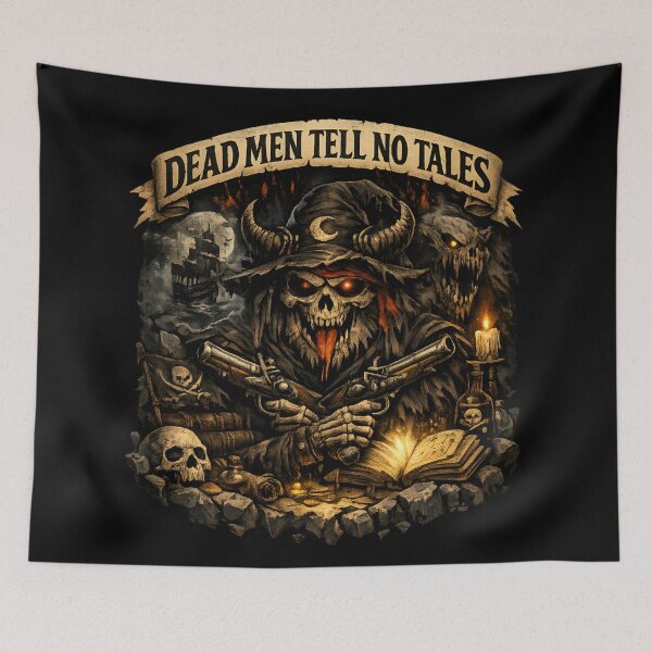 Item preview, Dead Men Tell No Tales – Pirate Skull Art designed and sold by CosmicSplendor.