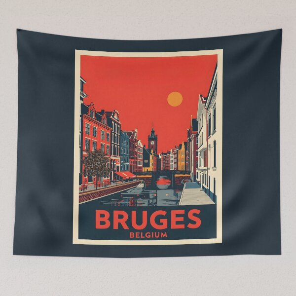 Item preview, Bruges - Belgium  designed and sold by StudioRedKoala.