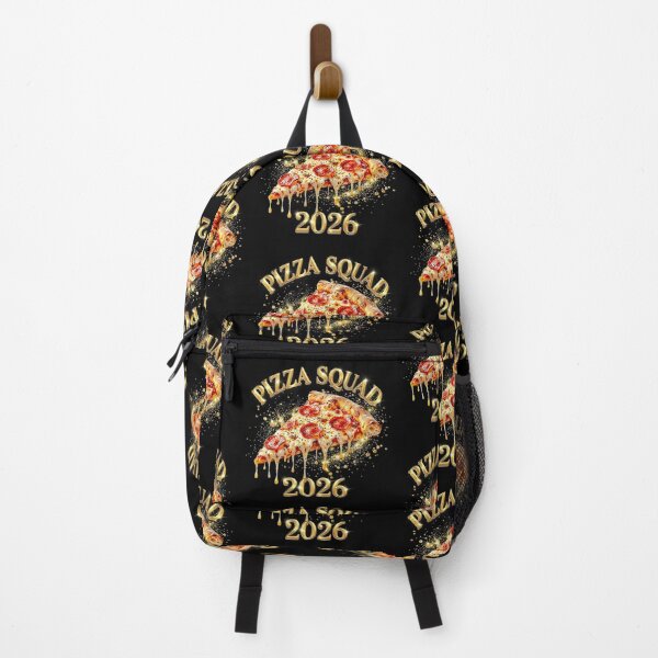 Item preview, Pizza Squad 2026 Gold Luxury Design, Funny Graduation Pizza Lover Shirt, Glowing Pizza Graphic designed and sold by Verycutethings.