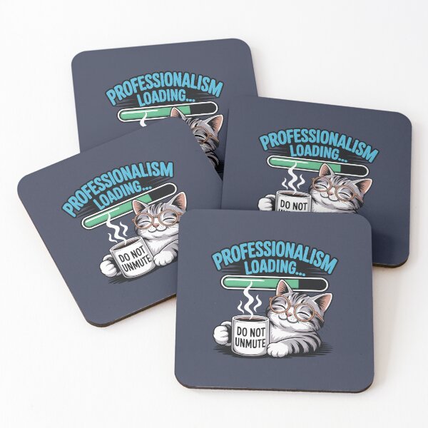 Item preview, Professionalism Loading Funny Cat and Office Humor designed and sold by SplashTastic.
