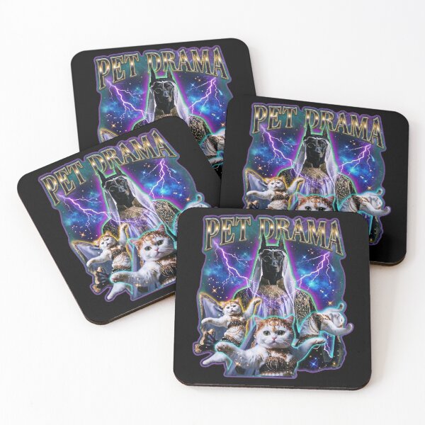 Item preview, Pet Drama – Funny Cat Meme Egyptian Anubis Cats Chaotic Aesthetic Design designed and sold by aiqdelicia.