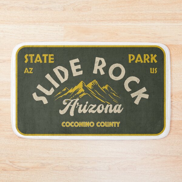 Item preview, Slide Rock State Park, Coconino County, Arizona, badge design designed and sold by Wanderful-roads.