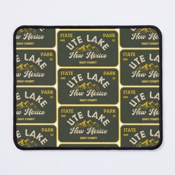 Item preview, Ute Lake State Park, Quay County, New Mexico, badge design designed and sold by Wanderful-roads.