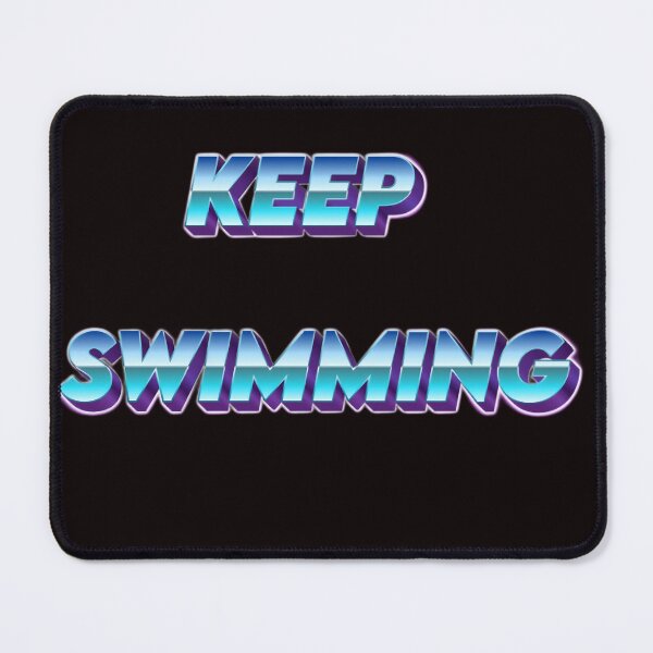 Item preview, Kpop Song New Album Song Inspirational Keep Swimming Art designed and sold by RADesignHub.