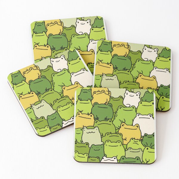Item preview, Frogs Pattern designed and sold by xiao xuans.