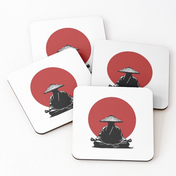 Item preview, Silent Zen Under the Red Sun designed and sold by KiwyStudio.