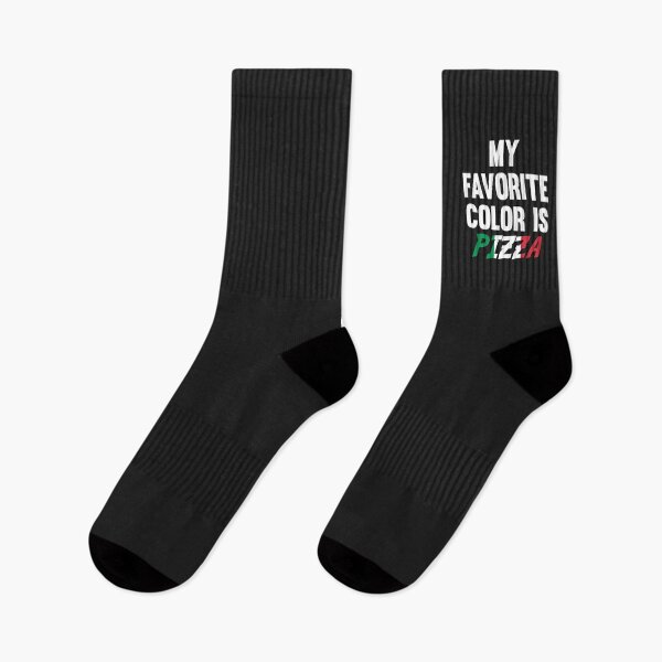 Item preview, My Favorite Color is Pizza - Italian Flag Foodie Design designed and sold by Void Script.