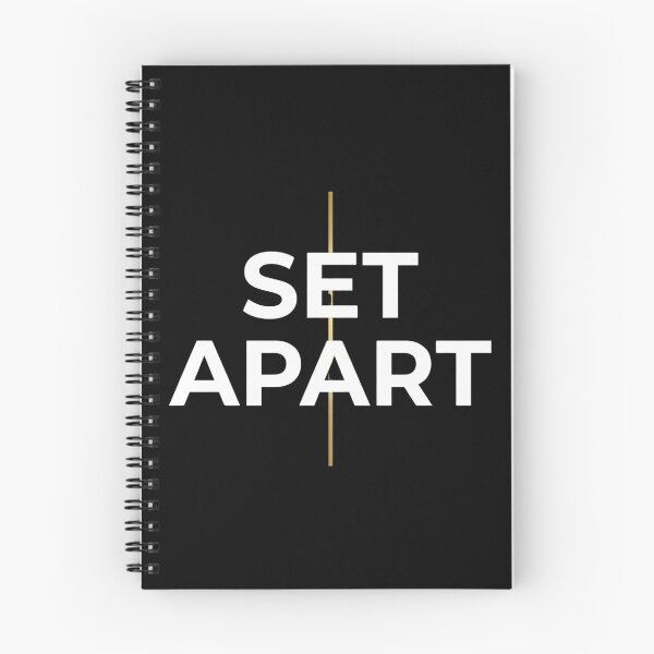 Item preview, Set Apart Holy Minimalist Christian T-Shirt designed and sold by SayIt-Wear.