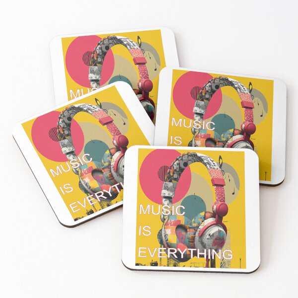 Item preview, Music Is Everything – Funky Soundwave Vibes for True Music Lovers designed and sold by Ignorant-Artist.
