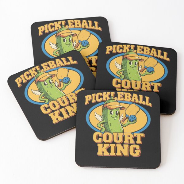 Item preview, Pickleball Court King Funny Player Pickleball designed and sold by LuminOrb.