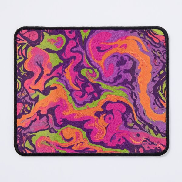 Item preview, Vibrant Psychedelic Liquid Swirl Abstract Art designed and sold by Siriusvibes.