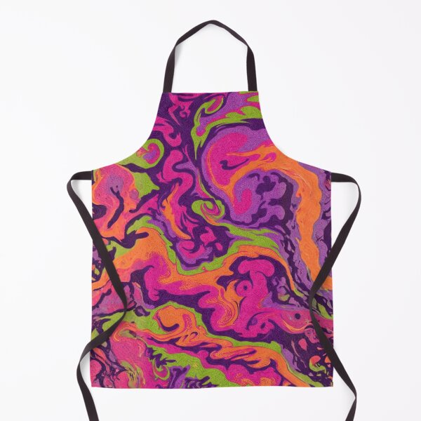 Item preview, Vibrant Psychedelic Liquid Swirl Abstract Art designed and sold by Siriusvibes.