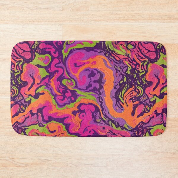 Item preview, Vibrant Psychedelic Liquid Swirl Abstract Art designed and sold by Siriusvibes.