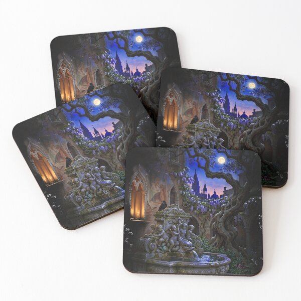 Item preview, Raven crow on Moonshine - Gothic aesthetic - Romatic designed and sold by TOTO GUYANA.