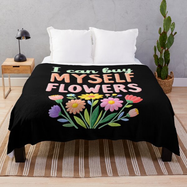 Item preview, I can buy myself flowers designed and sold by Creative Line Prints.