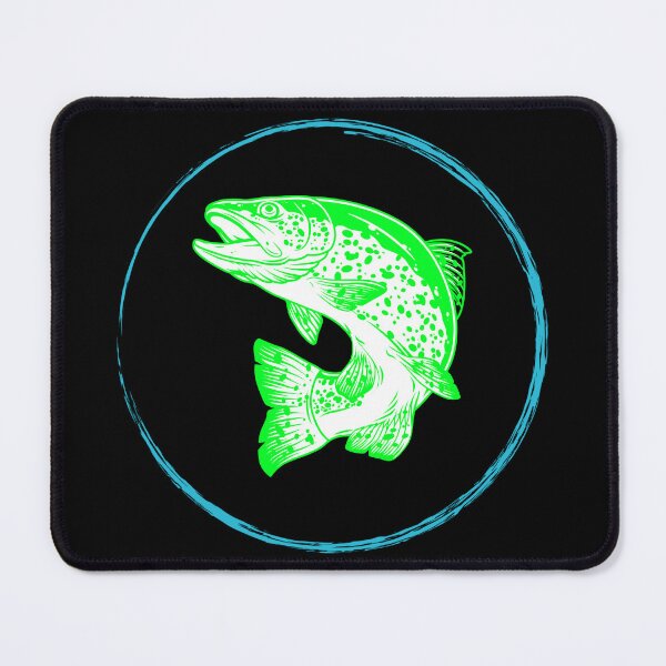 Item preview, SORRY CANT IM FISHING – Neon Trout Fishing Badge designed and sold by Banvero.