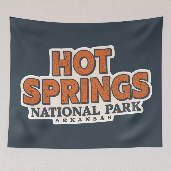 Item preview, Hot Springs National Park - Arkansas  designed and sold by GoodOldVintage.