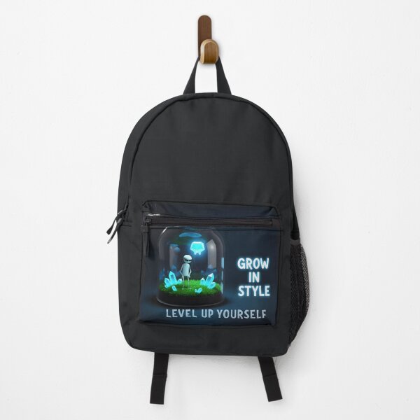 Item preview, Grow in Style — Level Up Yourself | Glass Dome Growth Illustration designed and sold by Creative-RE.