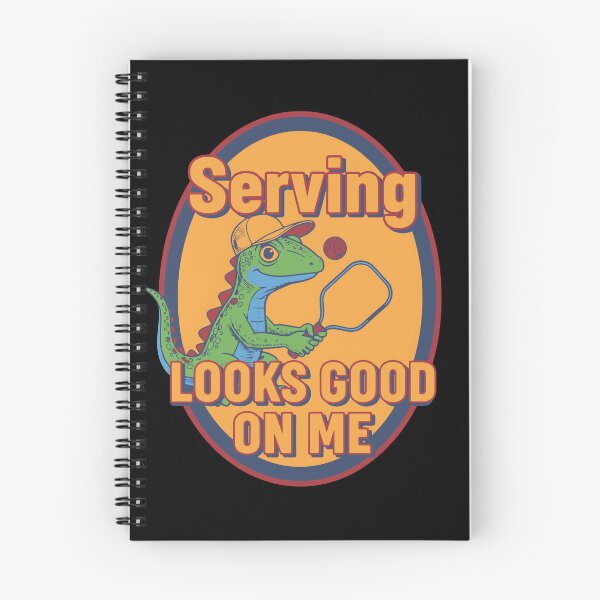 Item preview, Pickleball Funny Player Serving Looks Good On Me designed and sold by LuminOrb.