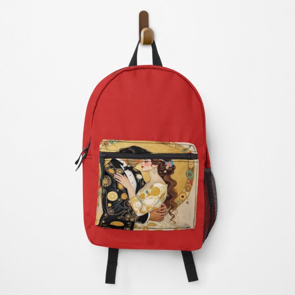 Item preview, Romantic Klimt elegance in a modern Art Nouveau style with golden patterns and timeless harmony designed and sold by FotoworldEdel.