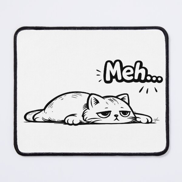 Item preview, Meh Cat designed and sold by TasiaZenzura.