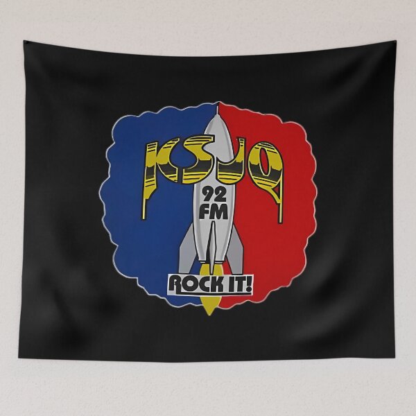 Item preview, Ksjo 92 Fm Rock It Vintage Decal designed and sold by TristianWehner.