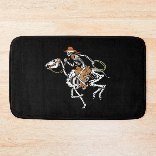 Item preview, Skeleton Cowboy Riding Horse Alt Western Art designed and sold by gewgacruccl43.