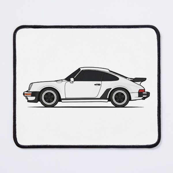 Item preview, Retro P 930 Turbo Side View - Grand Prix White designed and sold by VenZolic.