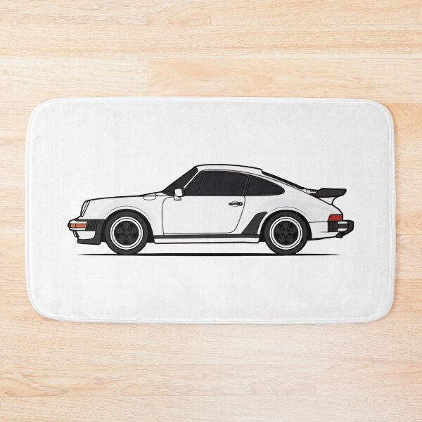 Item preview, Retro P 930 Turbo Side View - Grand Prix White designed and sold by VenZolic.