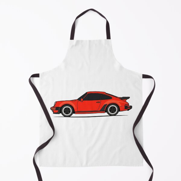 Item preview, Retro P 930 Turbo Side View - Guards Red designed and sold by VenZolic.
