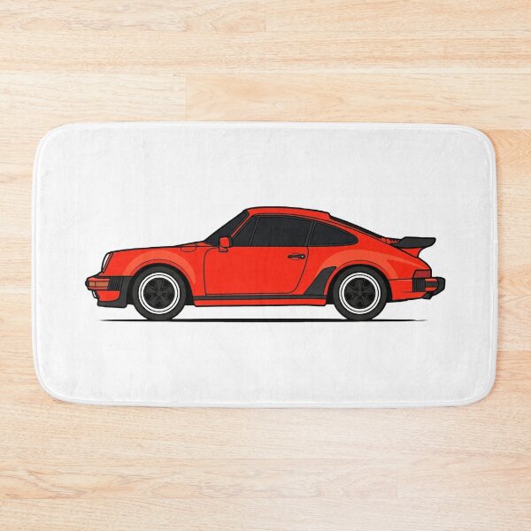 Item preview, Retro P 930 Turbo Side View - Guards Red designed and sold by VenZolic.