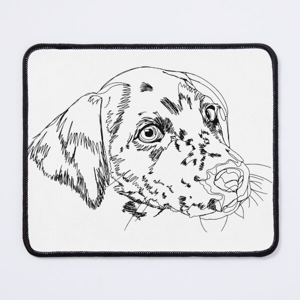 Item preview, D for Dalmation part of A to Z Alphabet Line Art Series designed and sold by Mauras-Designs.