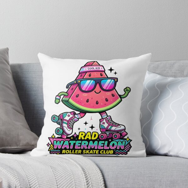 Item preview, Rad Watermelon Roller Skate Club - Retro Summer Vibes designed and sold by AlanyaArtX.