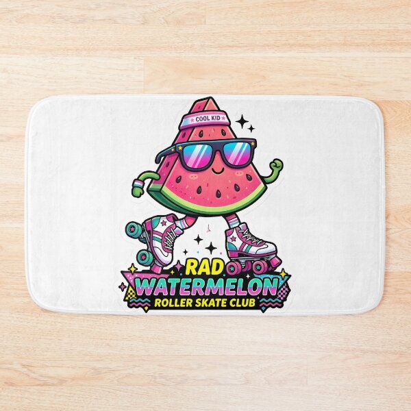 Item preview, Rad Watermelon Roller Skate Club - Retro Summer Vibes designed and sold by AlanyaArtX.