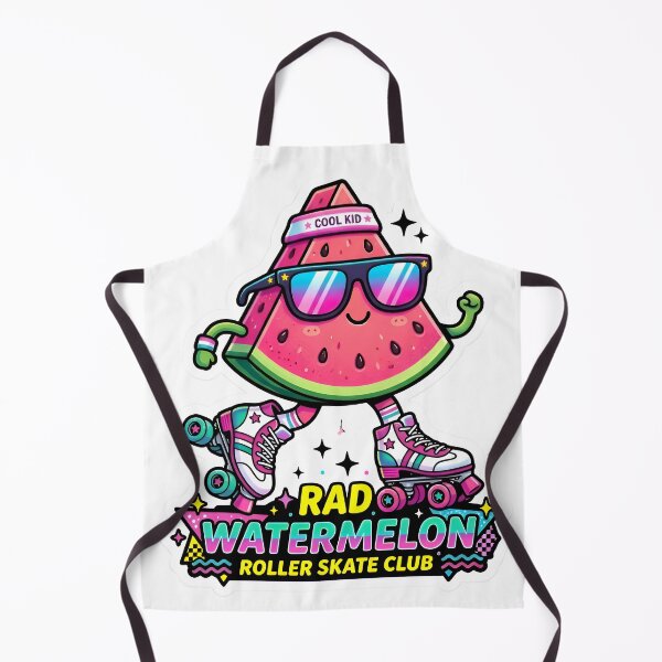 Item preview, Rad Watermelon Roller Skate Club - Retro Summer Vibes designed and sold by AlanyaArtX.