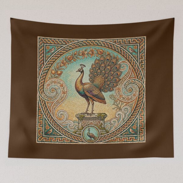Item preview, Hera’s Regal Peacock designed and sold by codex antique.