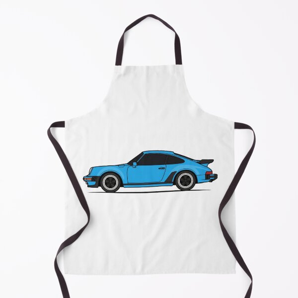 Item preview, Retro P 930 Turbo Side View - Miami Blue designed and sold by VenZolic.