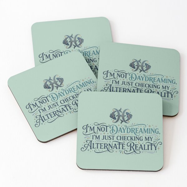 Item preview, Funny Pisces Quote - I'm Not Daydreaming Alternate Reality designed and sold by AlanyaArtX.