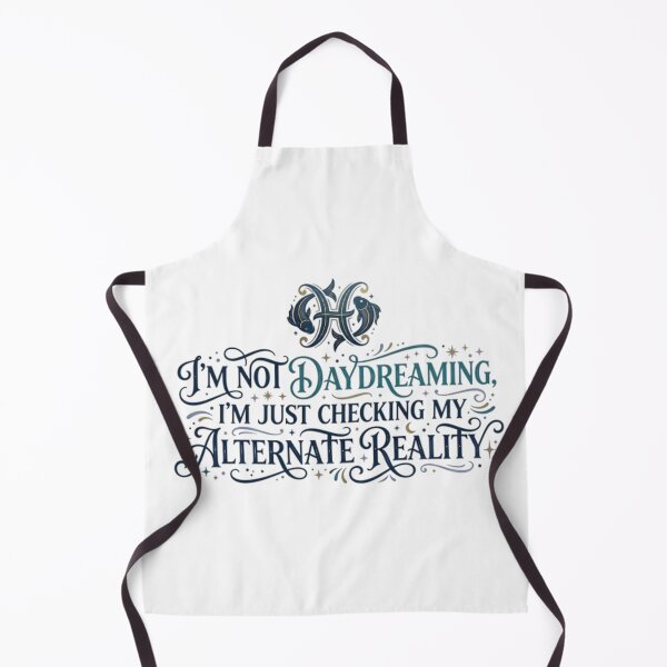 Item preview, Funny Pisces Quote - I'm Not Daydreaming Alternate Reality designed and sold by AlanyaArtX.