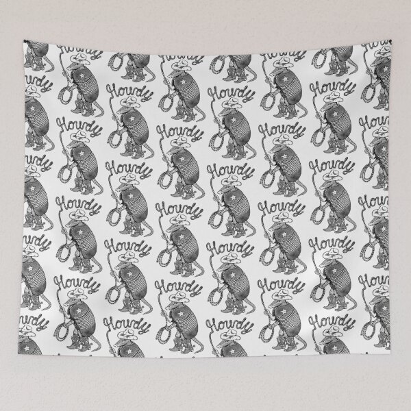 Item preview, Cowboy Armadillo (Howdy) designed and sold by dimakrukart.