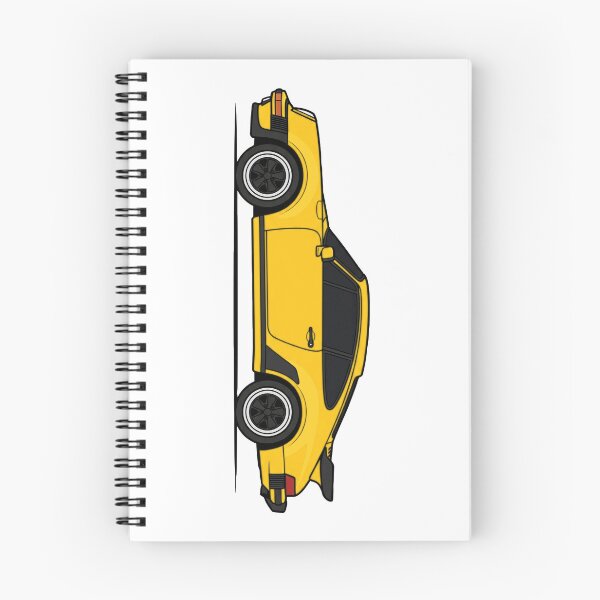 Item preview, Retro P 930 Turbo Side View - Speed Yellow designed and sold by VenZolic.