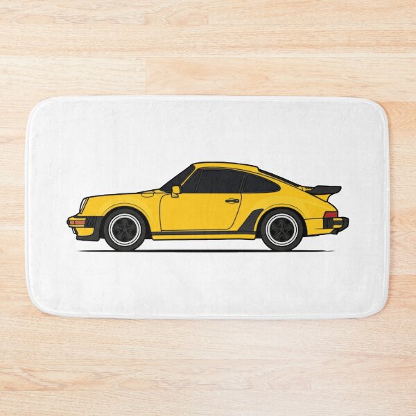Item preview, Retro P 930 Turbo Side View - Speed Yellow designed and sold by VenZolic.