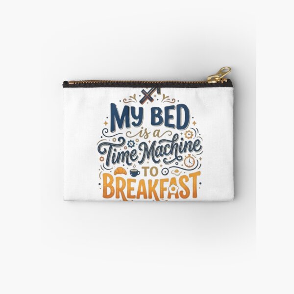 Item preview, Funny Sagittarius Quote - My Bed Is A Time Machine To Breakfast designed and sold by AlanyaArtX.